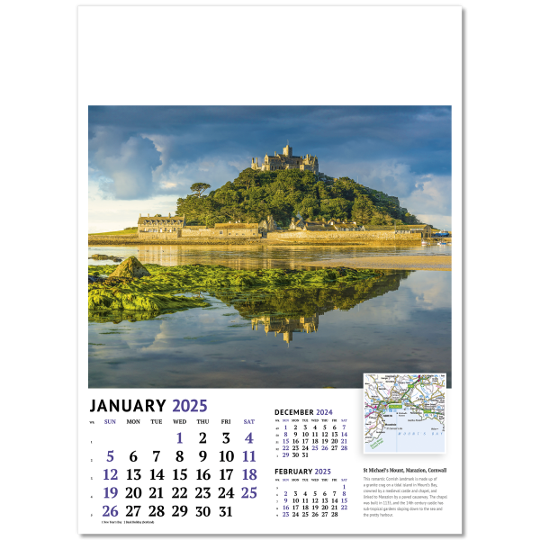 Britain in Pictures Wall Calendar