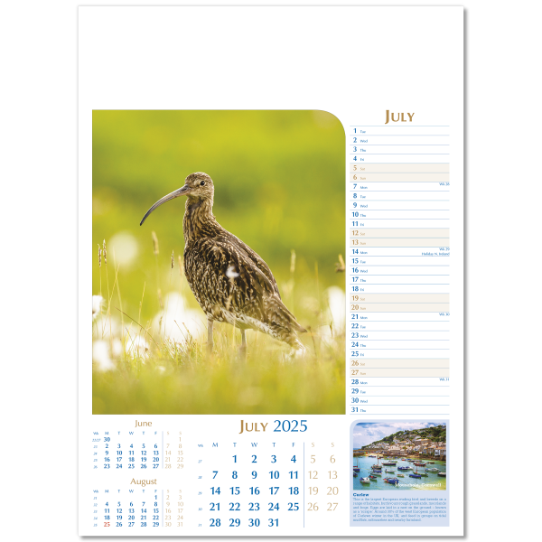 Notable Wildlife Wall Calendar