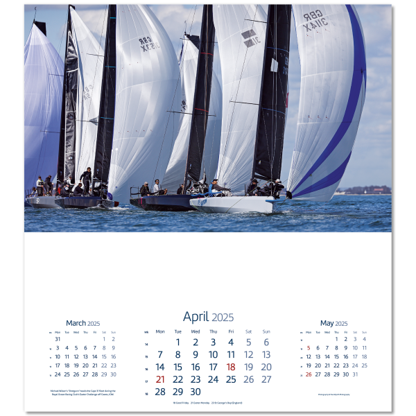 Spirit of Adventure Wall Calendar