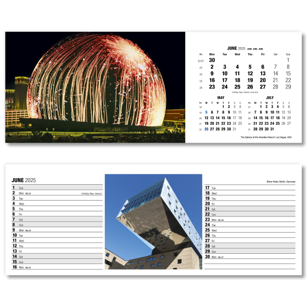 Grand Designs Desk Calendar