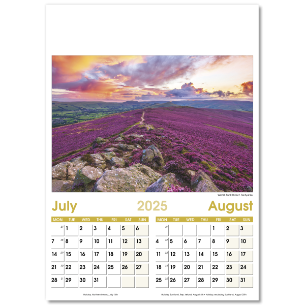 Aspects Wall Calendar - 7 Leaf